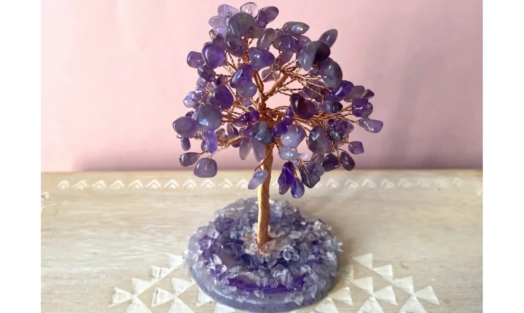 Arbre de Vie Améthyste pierres