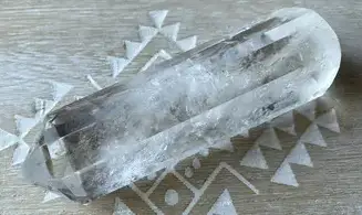 Cristal de roche Wand 1