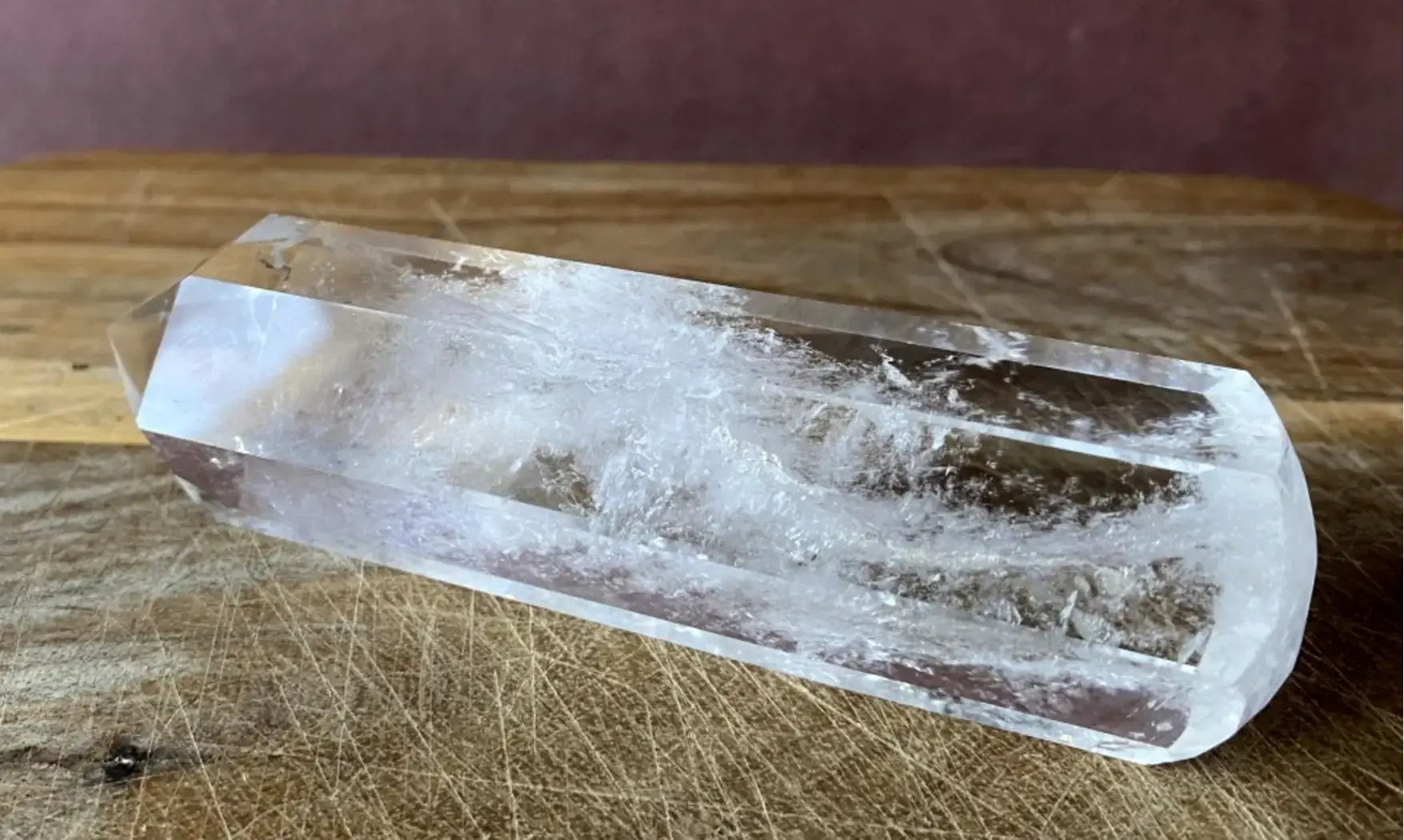 Cristal de roche Wand 1