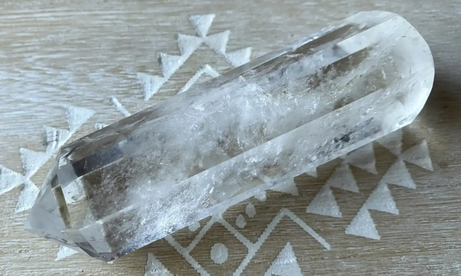 Cristal de roche Wand 1