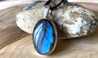 Labradorite & 925 Silver plated 3