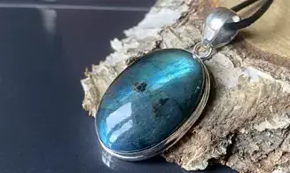 Labradorite 3 pendentif & Argent