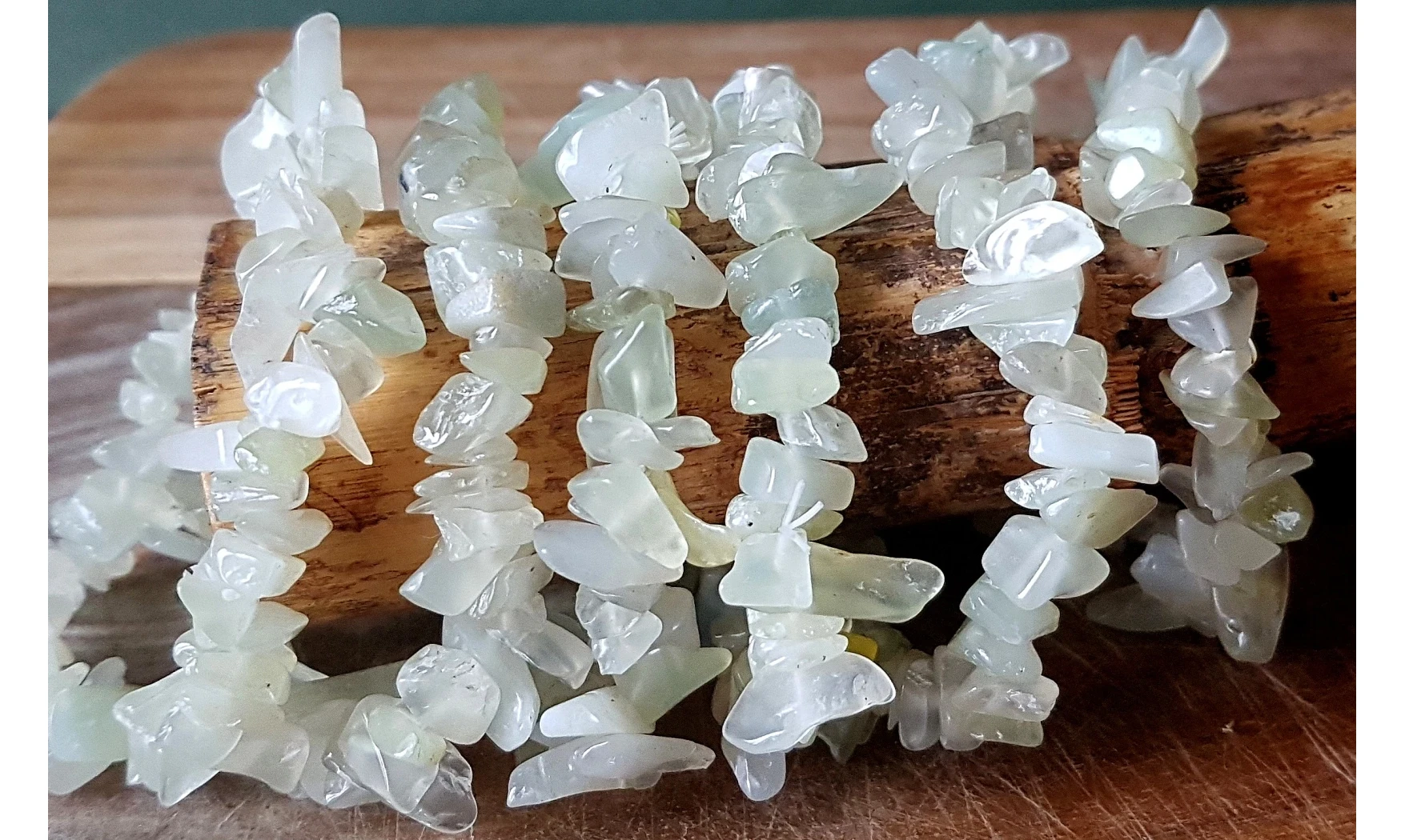 Jade pierres Baroque bracelet