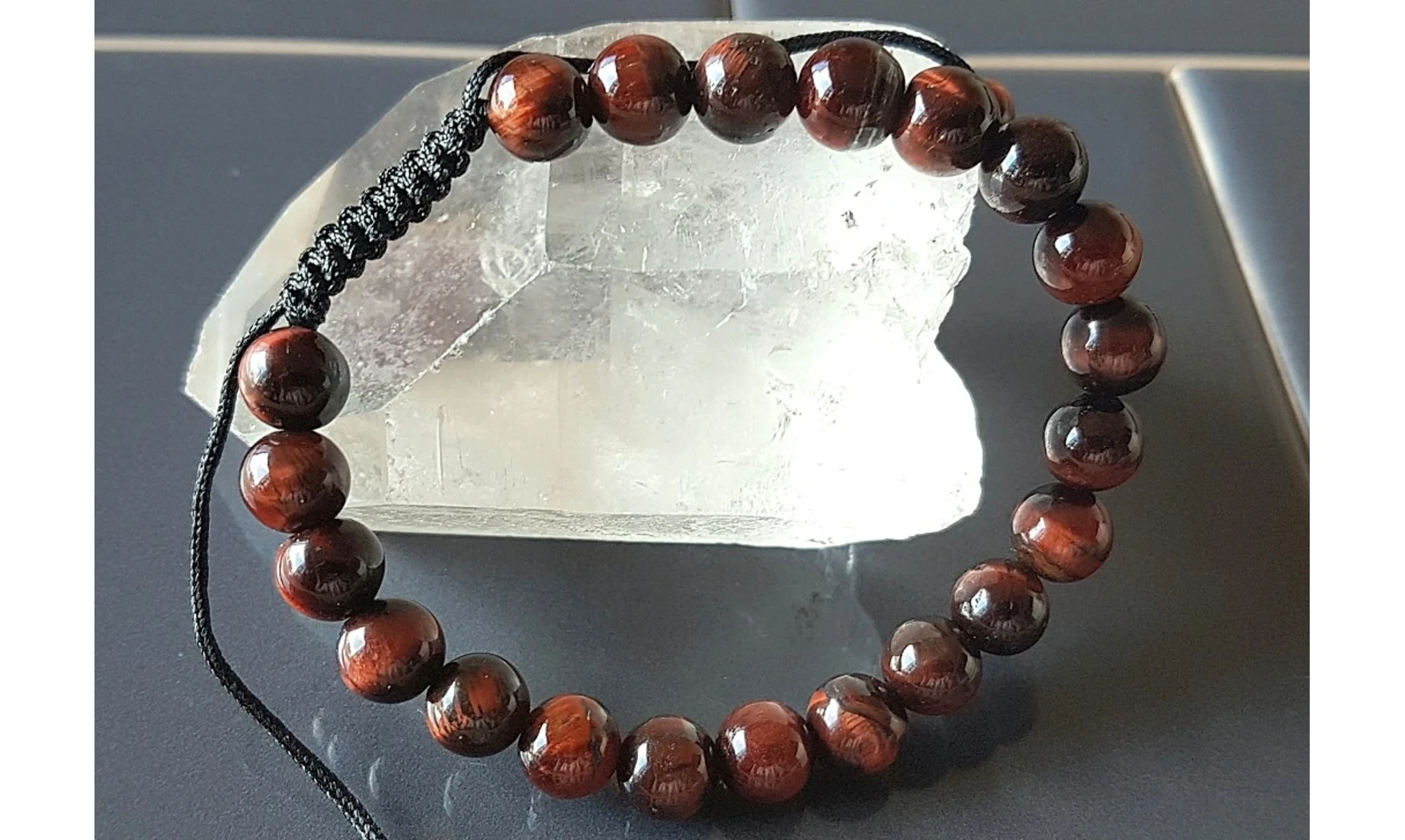 Oeil de Taureau Bracelet pierres
