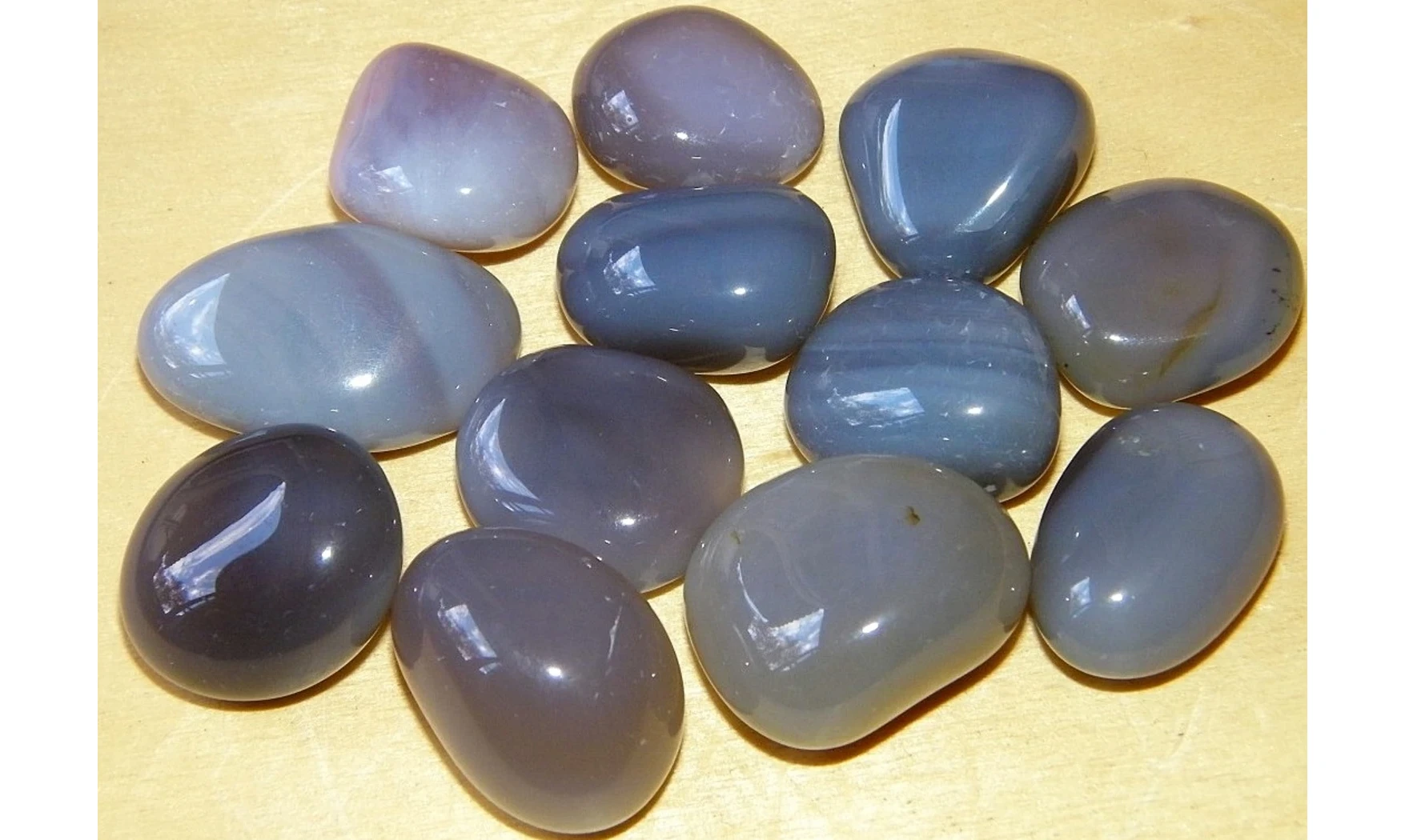 Agate naturelle pierre roulée