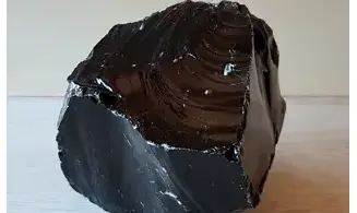 Black Obsidian Rough stone