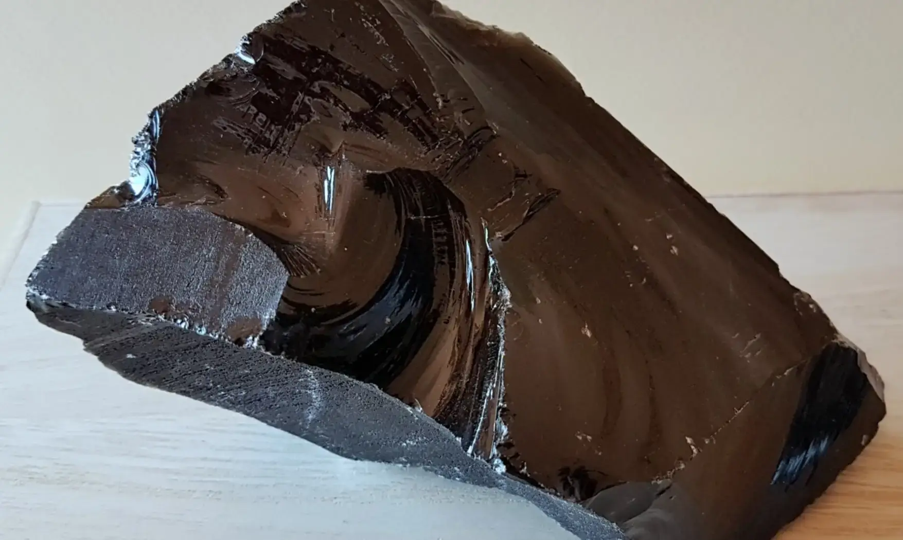 Black Obsidian Rough stone