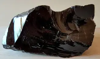 Black Obsidian Rough stone