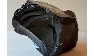 Black Obsidian Rough stone