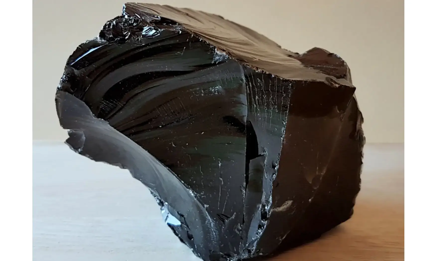 Black Obsidian Rough stone