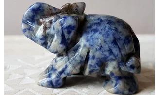 Éléphant Sodalite 2 pierre