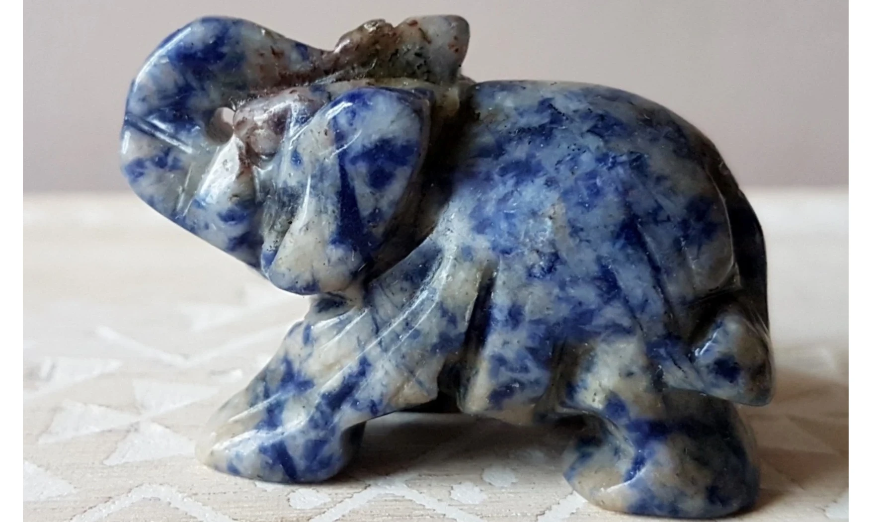 Éléphant Sodalite 2 pierre