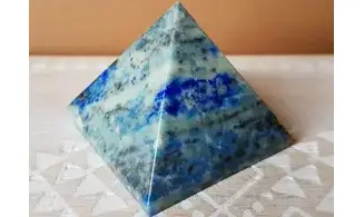 Pyramide Lapis lazuli pierre 6
