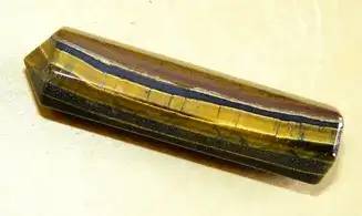 Tiger Eye – Gold Massage Wand