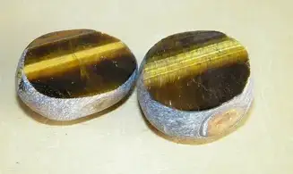 Oeil de Tigre Pierre Emu Egg