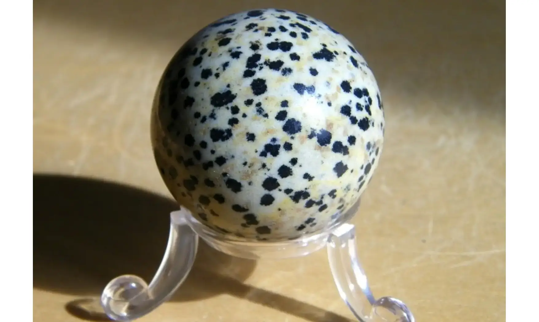 Jaspe Dalmatien Boule pierre