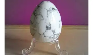 Howlite Oeuf pierre