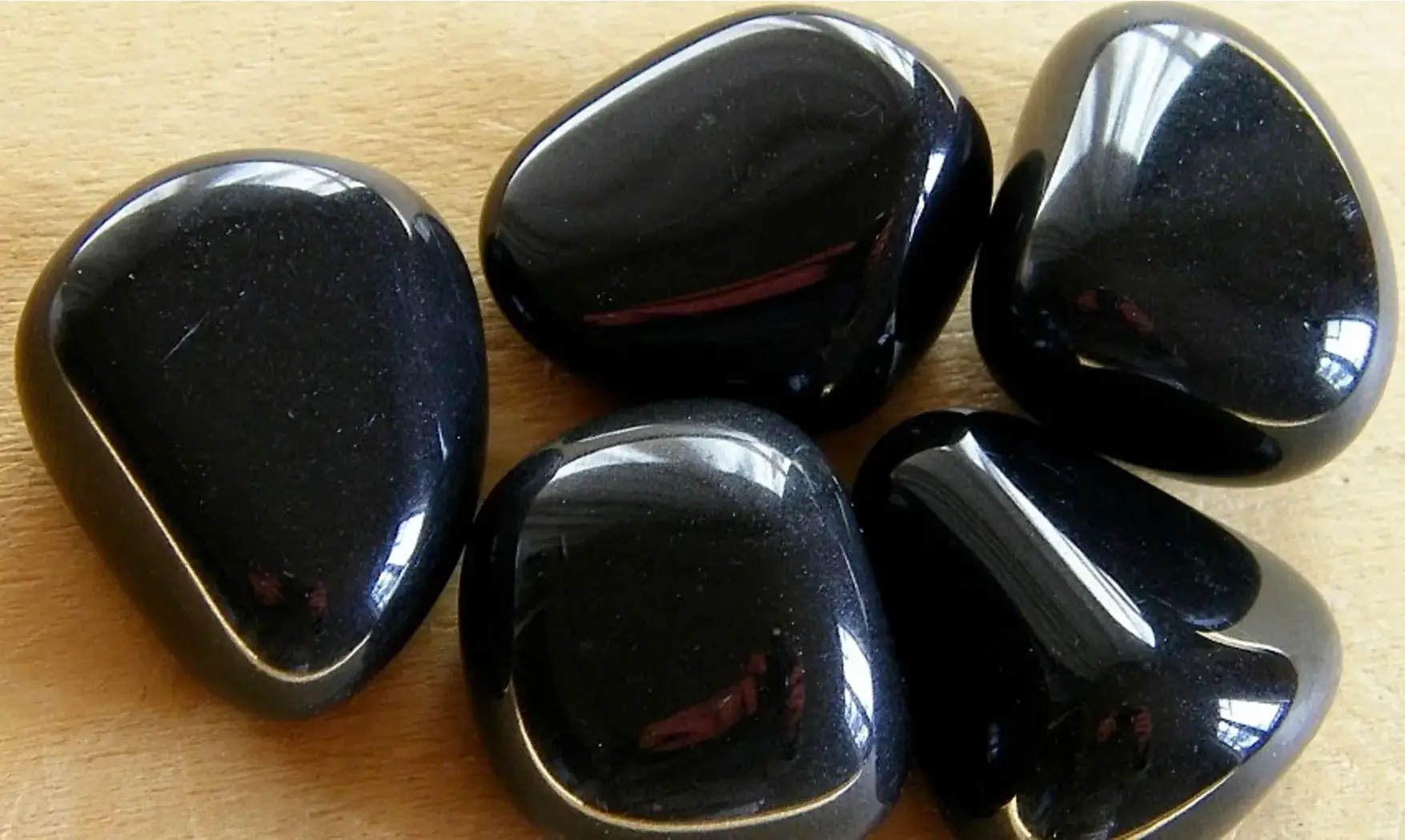 Onyx noir Galet pierre roulée