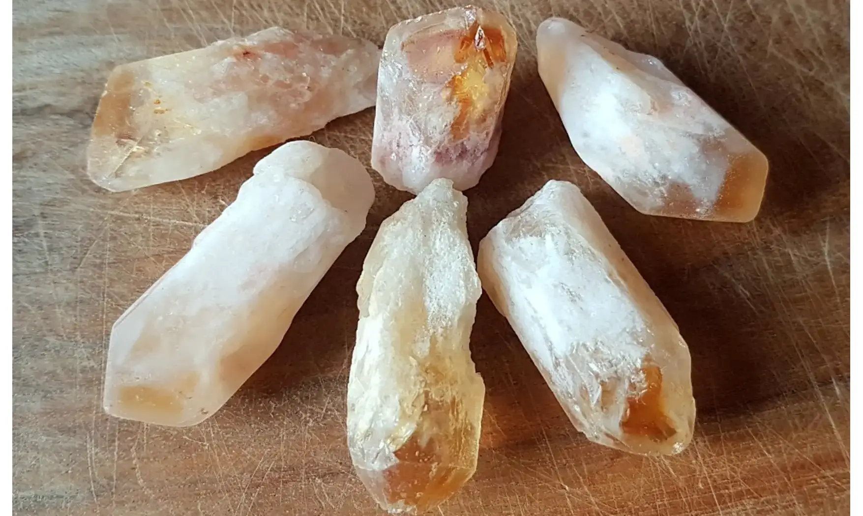 Citrine Pierre Brute