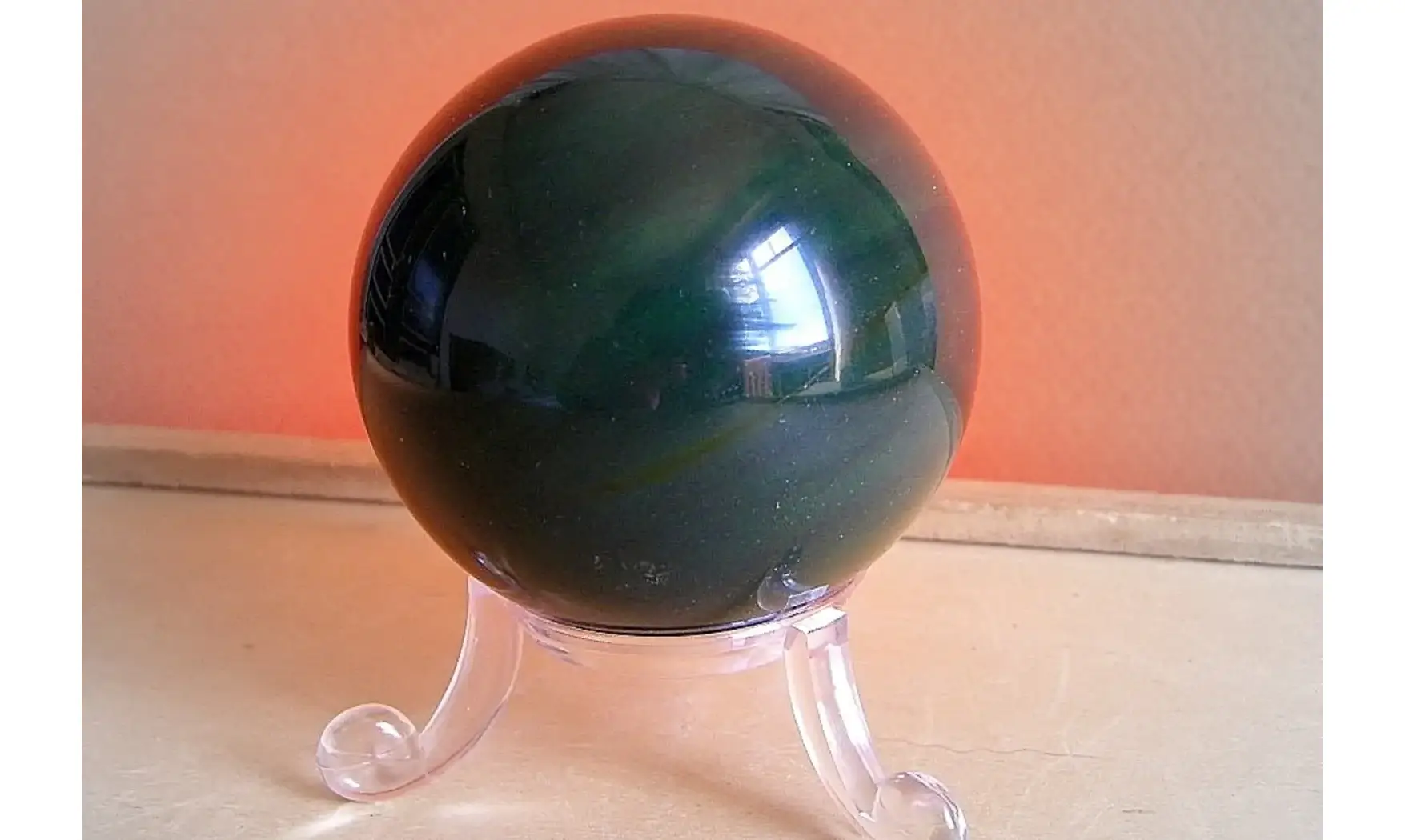 Jaspe vert Boule pierre