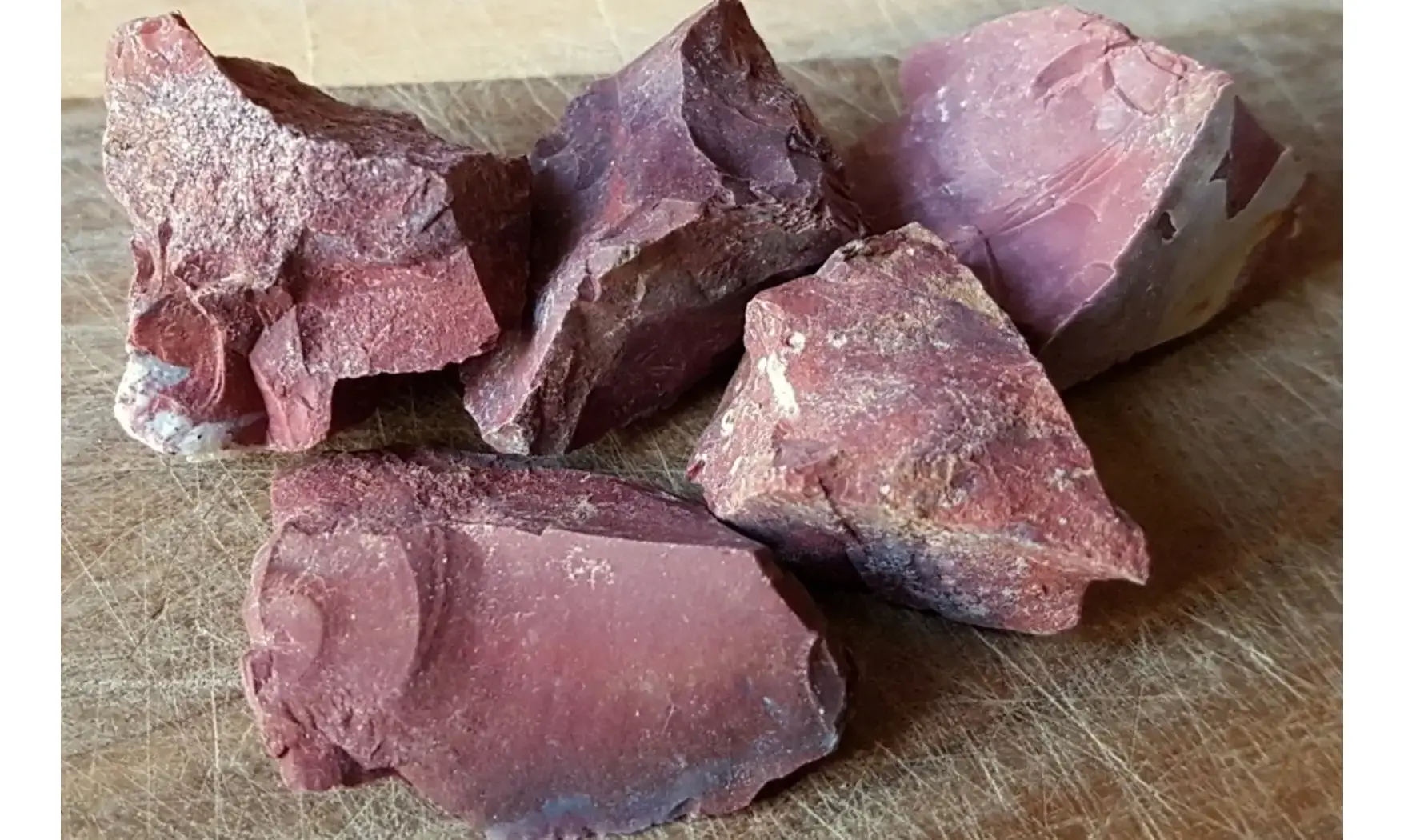 Jaspe Rouge Pierre Brute