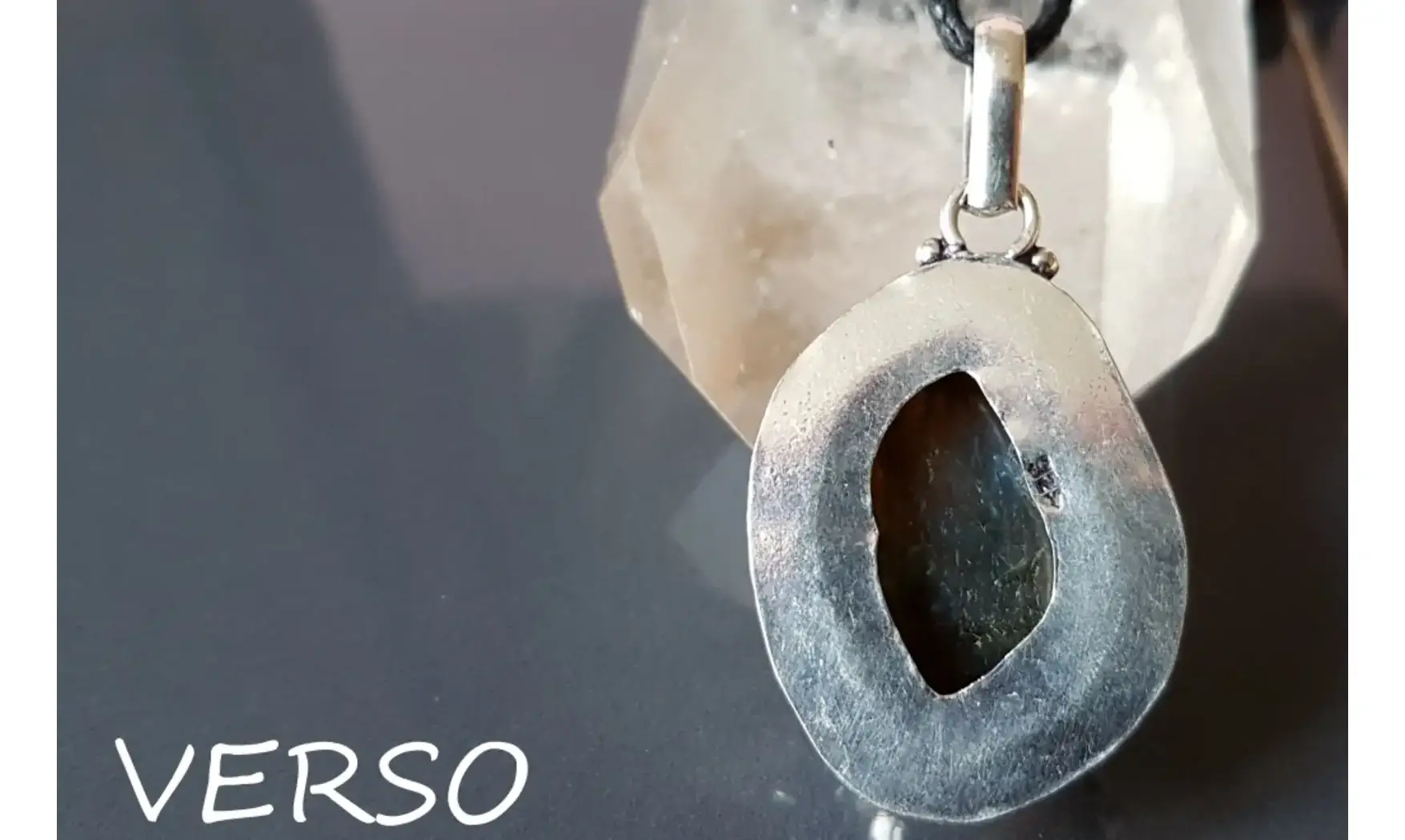 Labradorite 1 pendentif & Argent