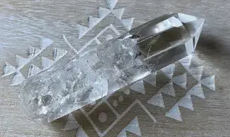 Cristal de roche Wand 2