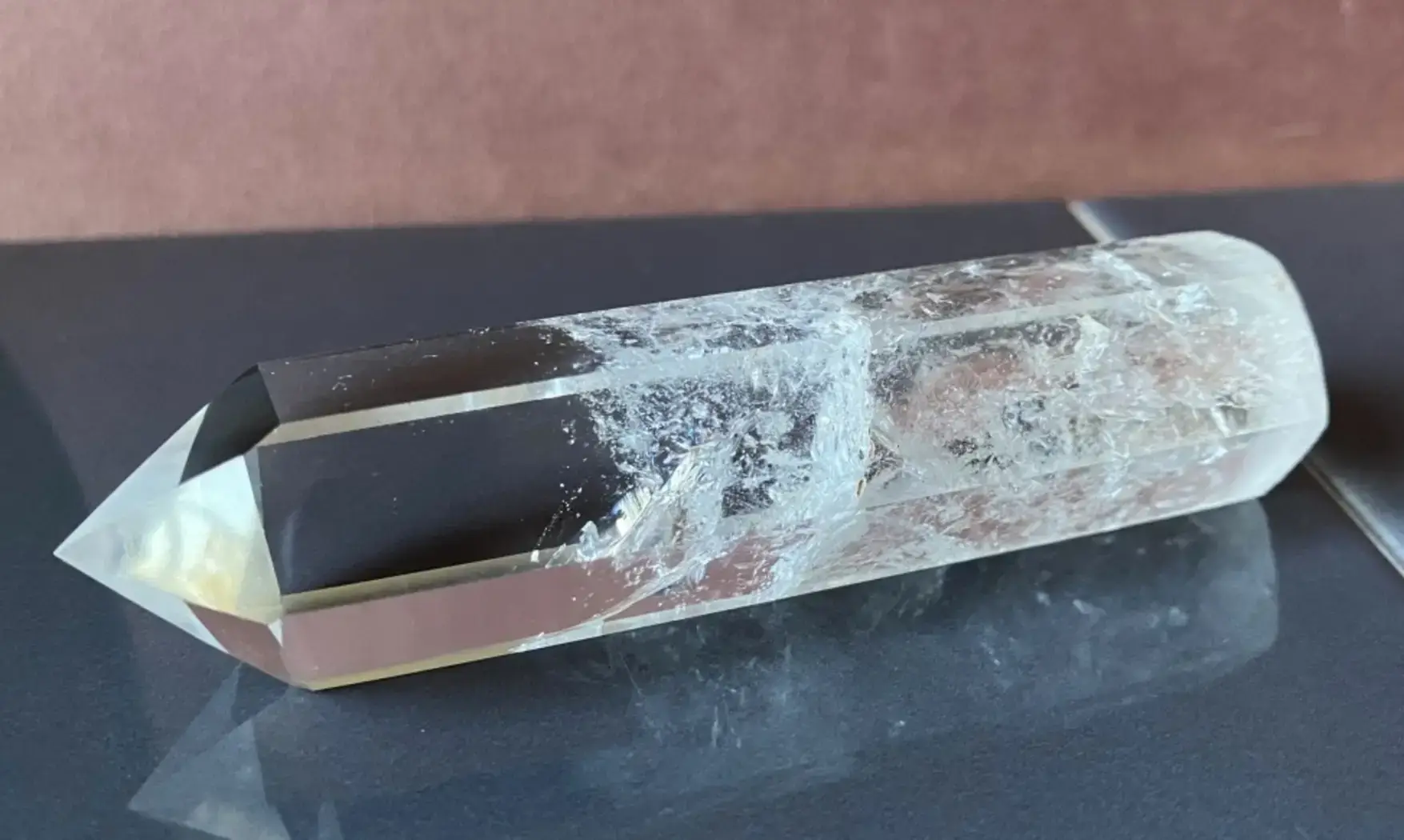 Cristal de roche Wand 2