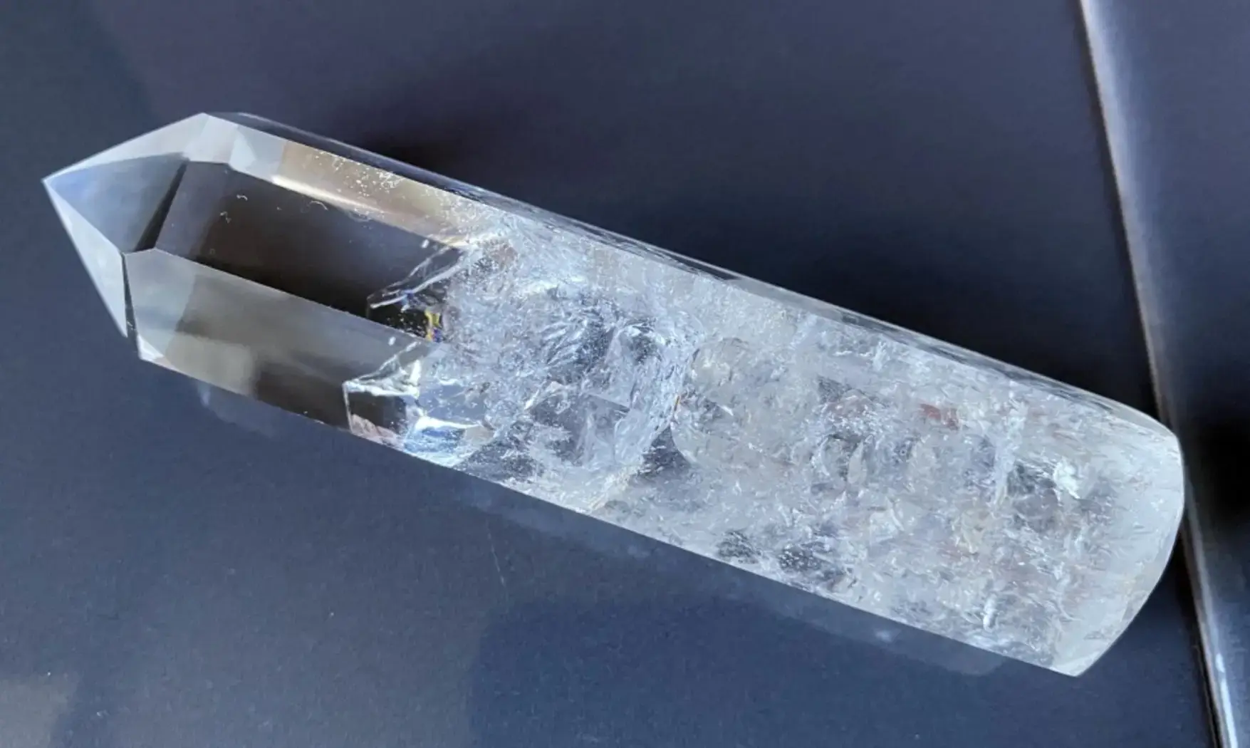 Cristal de roche Wand 2