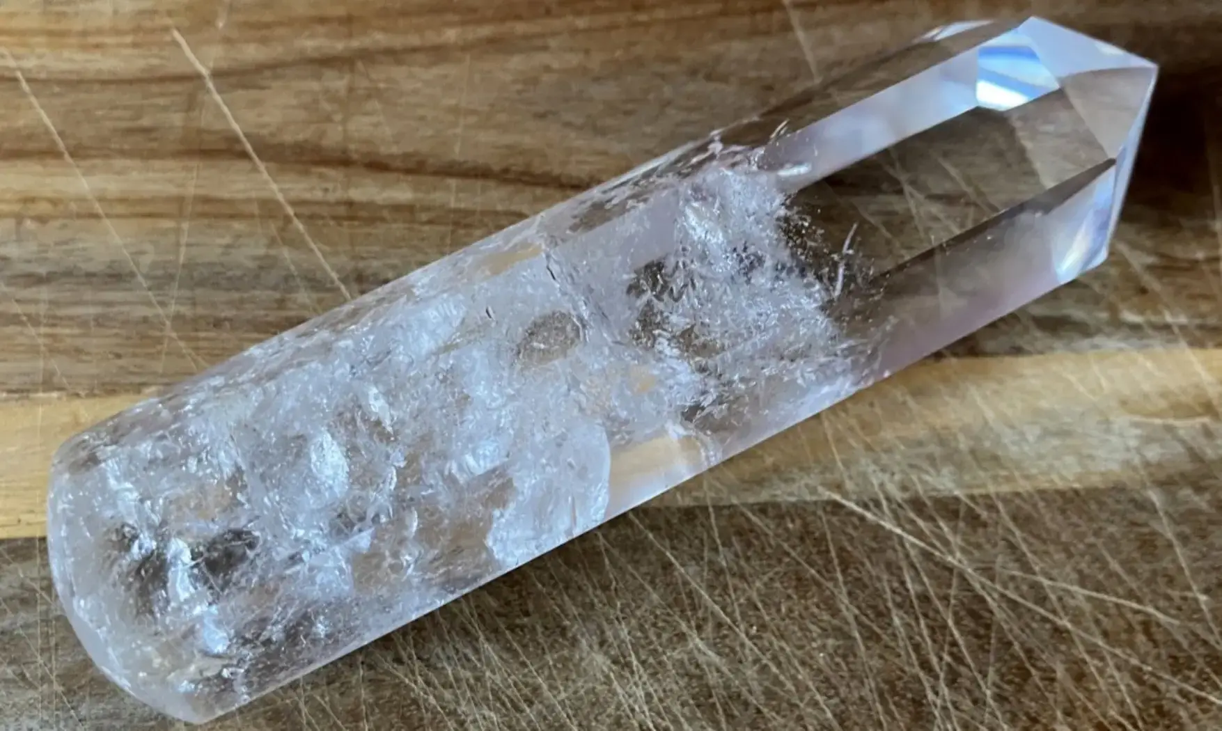Cristal de roche Wand 2