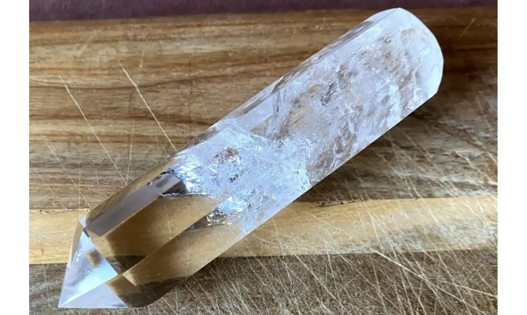 Cristal de roche Wand 2