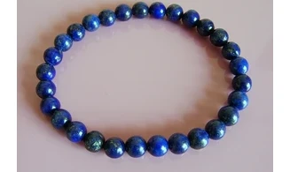 Lapis lazuli pierres Boules bracelet