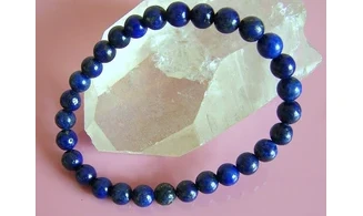 Lapis lazuli pierres Boules bracelet