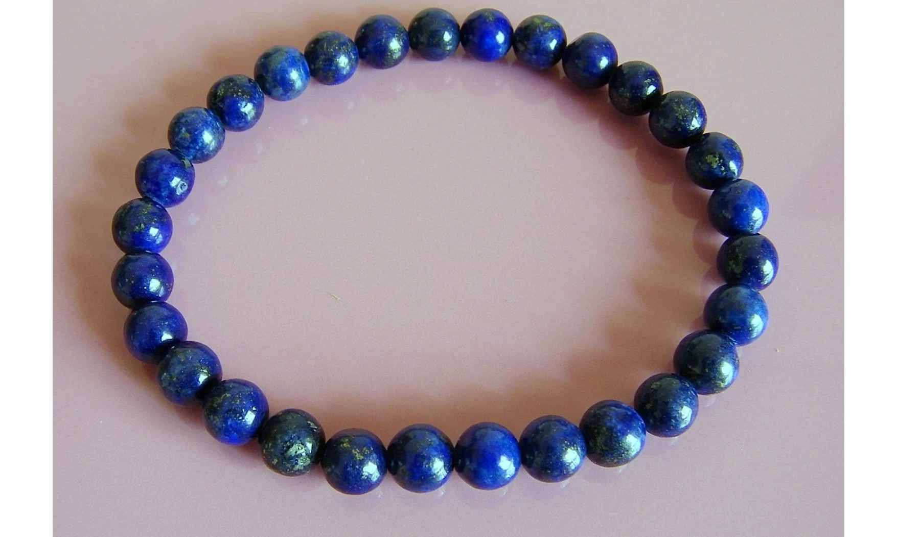 Lapis lazuli pierres Boules bracelet