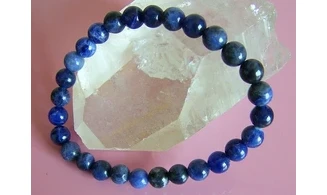 Sodalite pierres Boules bracelet