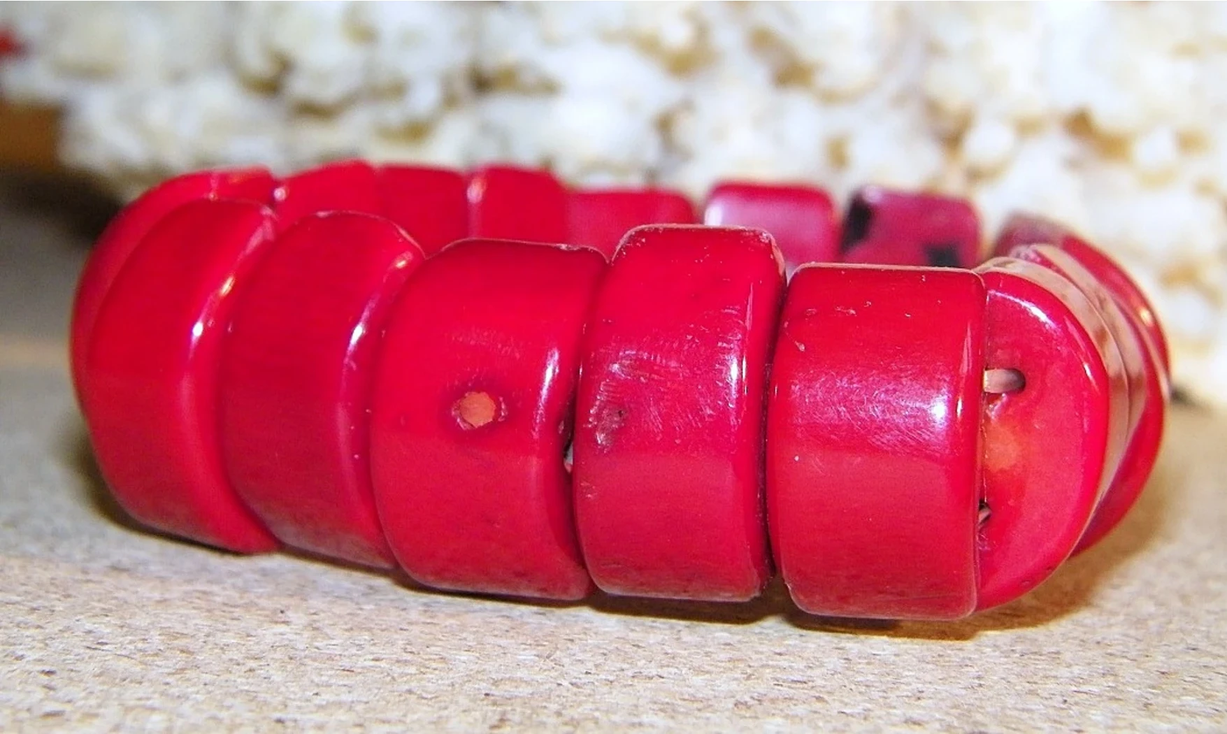 Corail Bracelet Pierres Plaques