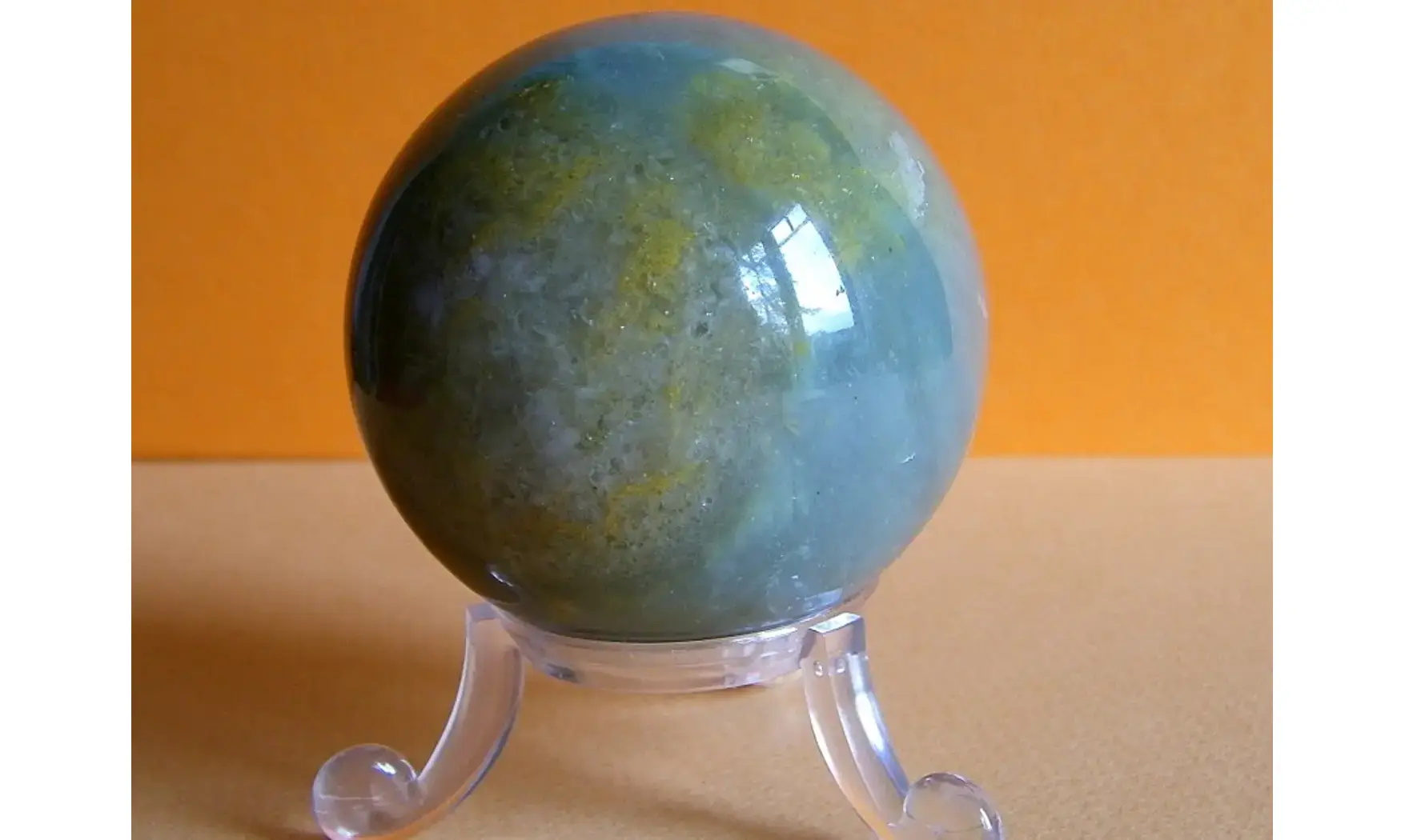 Agate Mousse Boule pierre