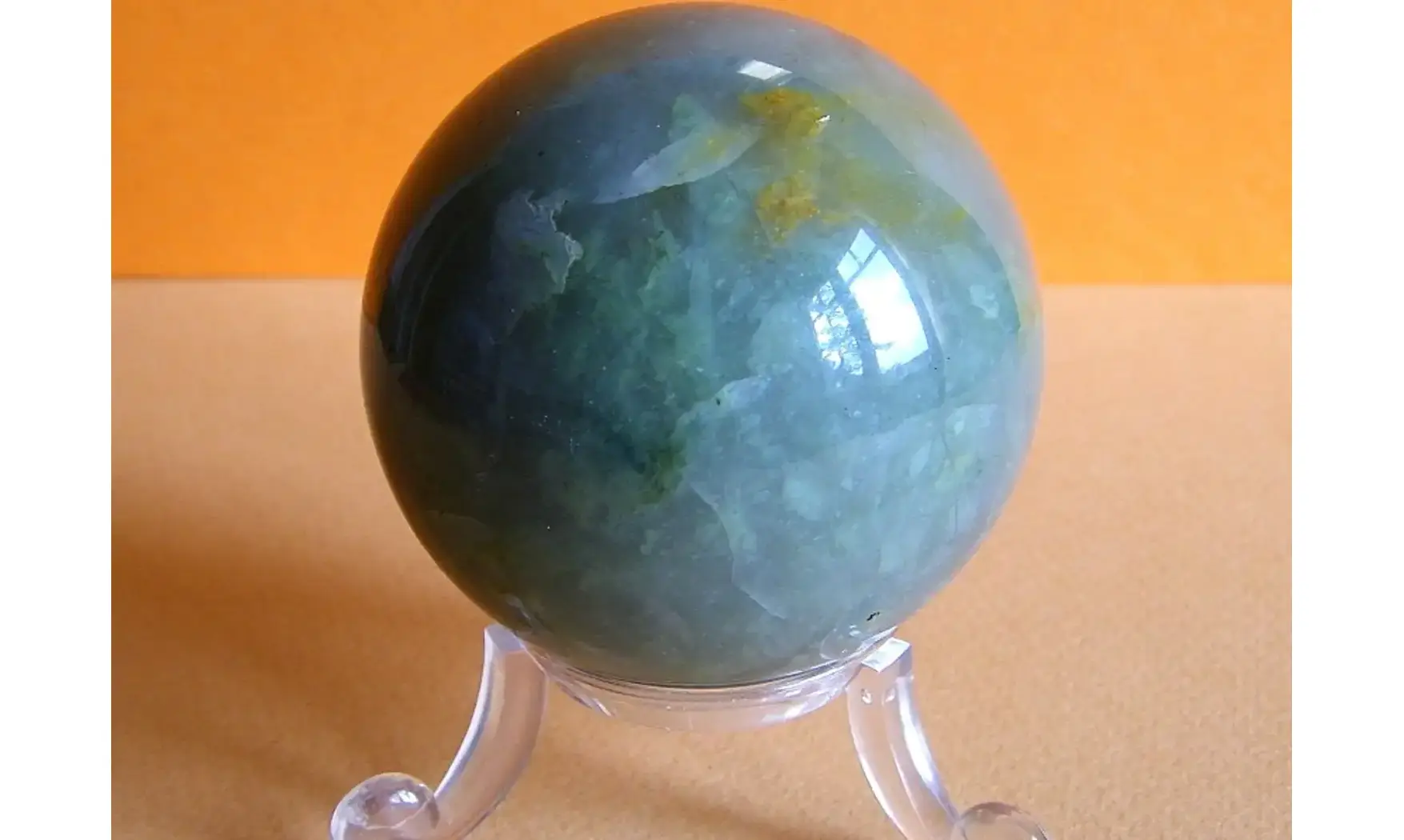 Agate Mousse Boule pierre