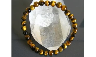 Oeil de Tigre pierres Boules bracelet