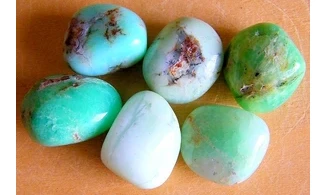 Chrysoprase pierre roulée
