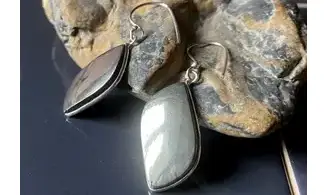 Pyrite pierre BO Argent