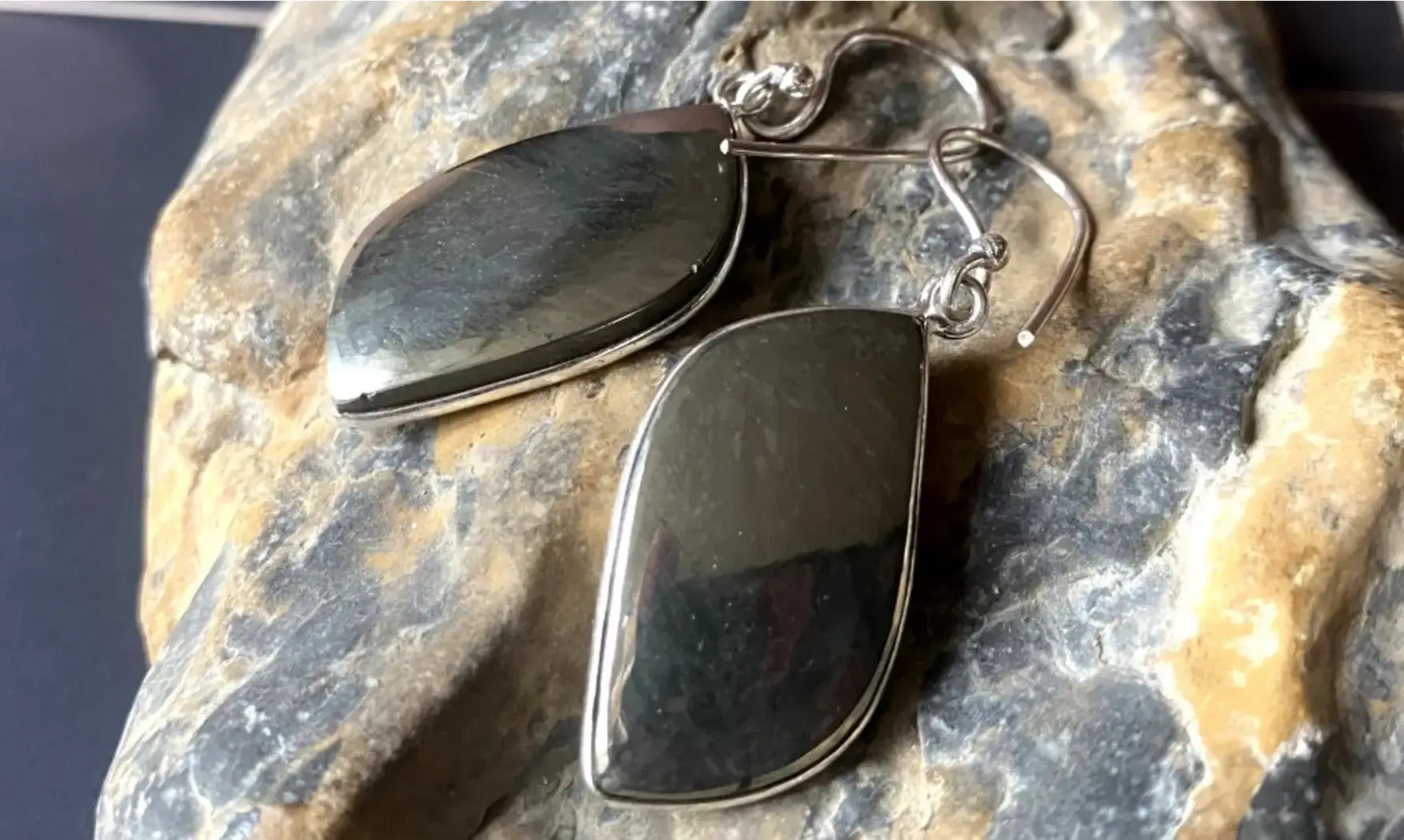 Pyrite pierre BO Argent