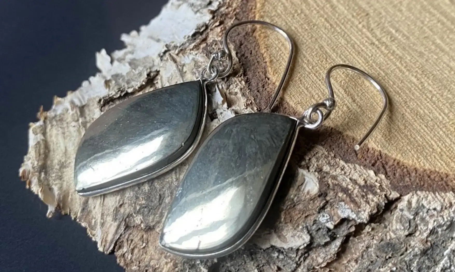 Pyrite pierre BO Argent