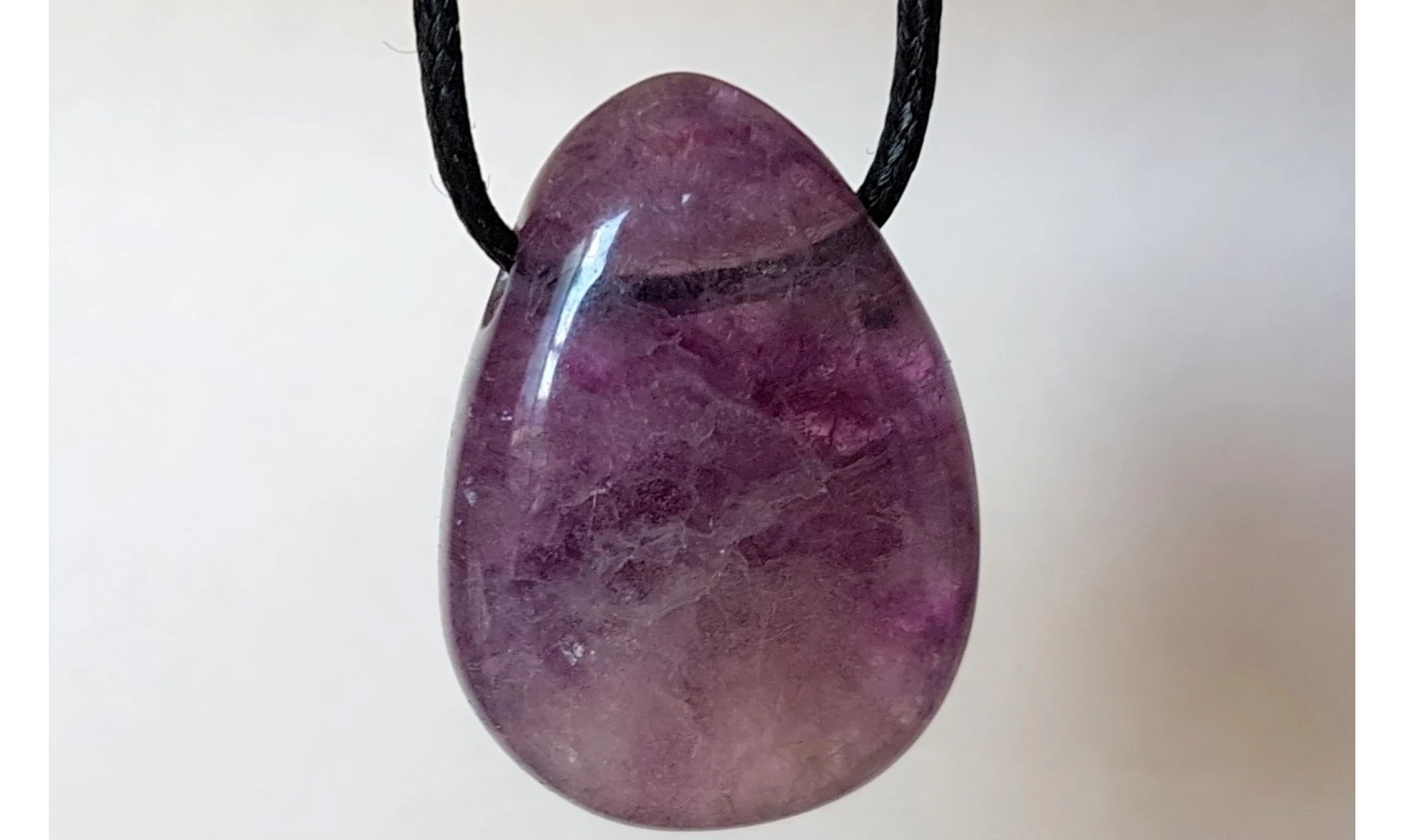 Fluorine Violette pierre percée 1