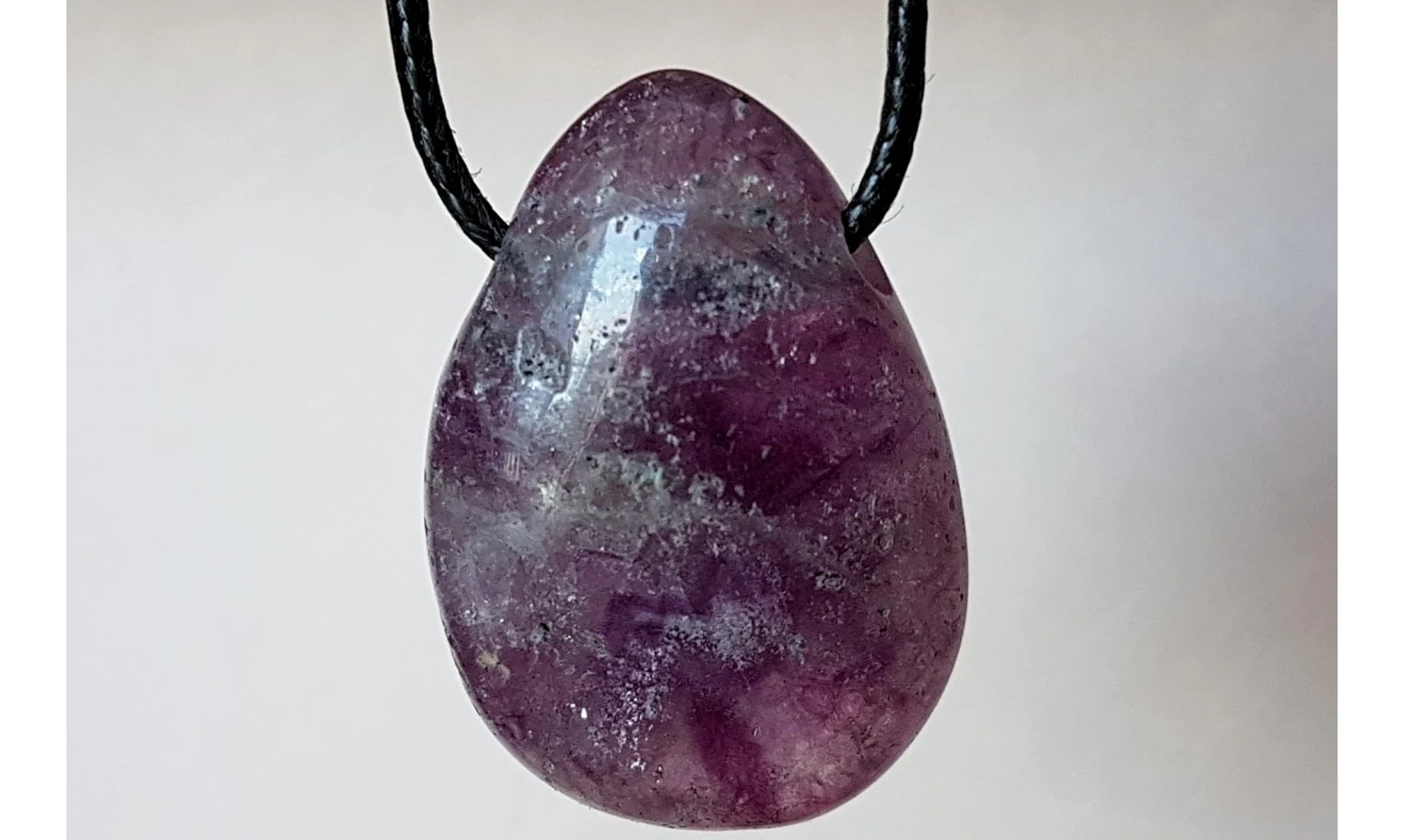 Fluorine Violette pierre percée 1