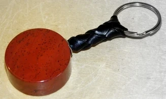 Red Jasper Keychain Diskus