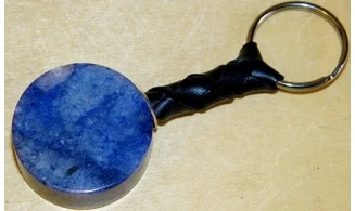 Blue Quartz Keychain Diskus