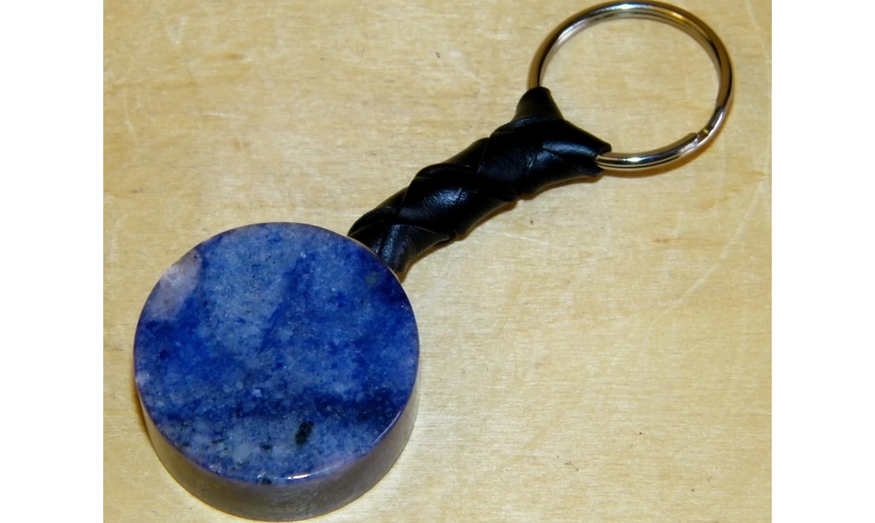 Blue Quartz Keychain Diskus