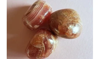 Rhodochrosite pierre roulée