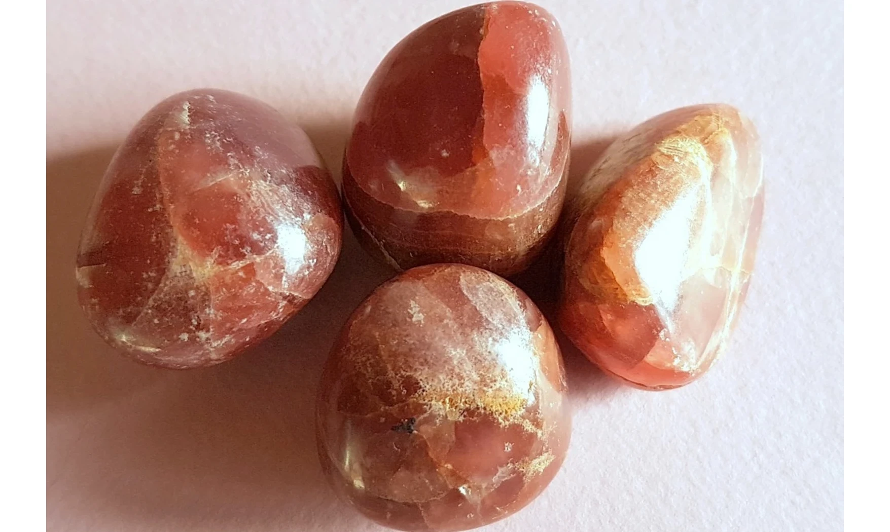 Rhodochrosite pierre roulée